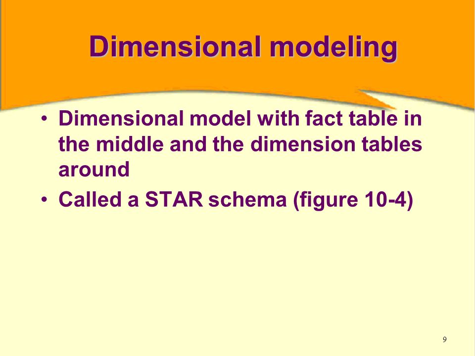 Principles of dimensional modeling ppt